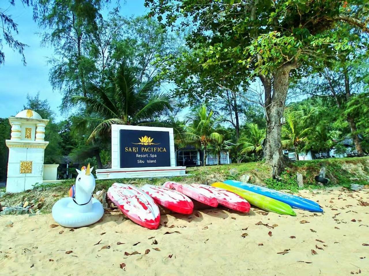 Sari Pacifica Resort & Spa, Sibu Island, Johor Pulau Sibu Eksteriør billede